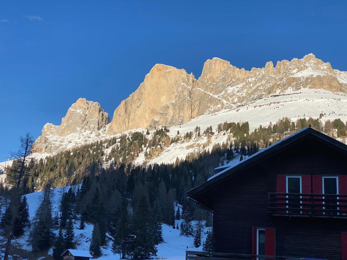 Costalungahouse Trekkingbikeski Selfcheck-In Apartment Carezza al Lago Buitenkant foto