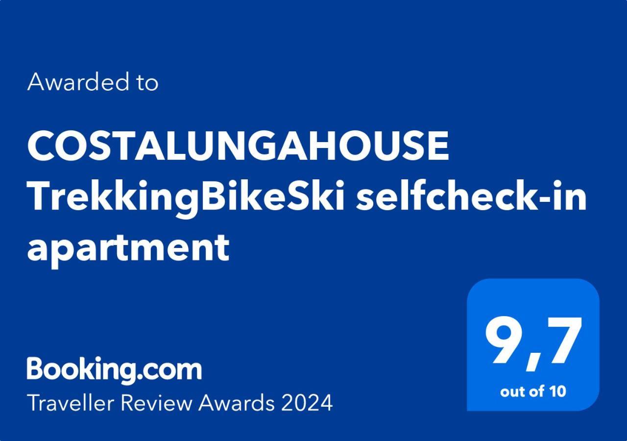 Costalungahouse Trekkingbikeski Selfcheck-In Apartment Carezza al Lago Buitenkant foto