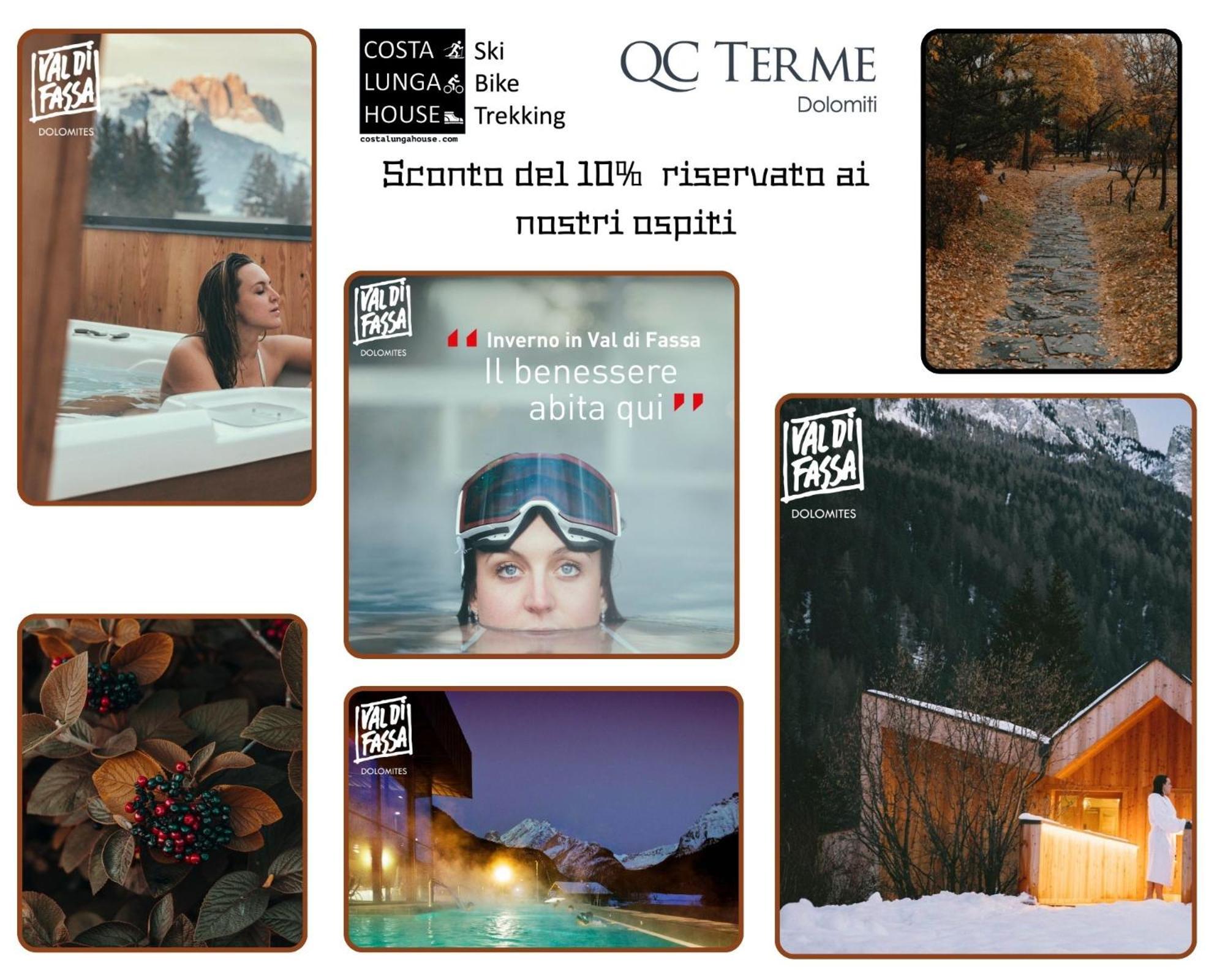 Costalungahouse Trekkingbikeski Selfcheck-In Apartment Carezza al Lago Buitenkant foto