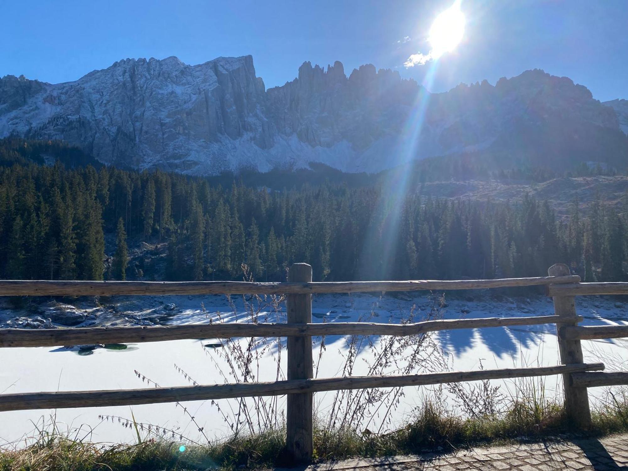 Costalungahouse Trekkingbikeski Selfcheck-In Apartment Carezza al Lago Buitenkant foto
